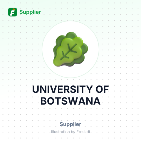 UNIVERSITY OF BOTSWANA – summary card, no photo uploaded yet