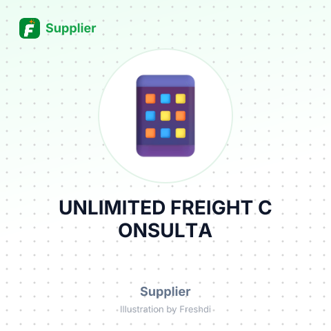 UNLIMITED FREIGHT C ONSULTA – summary card, no photo uploaded yet