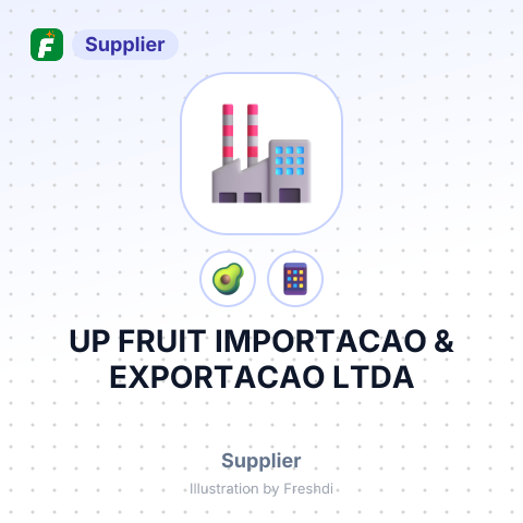 UP FRUIT IMPORTACAO & EXPORTACAO LTDA – summary card, no photo uploaded yet
