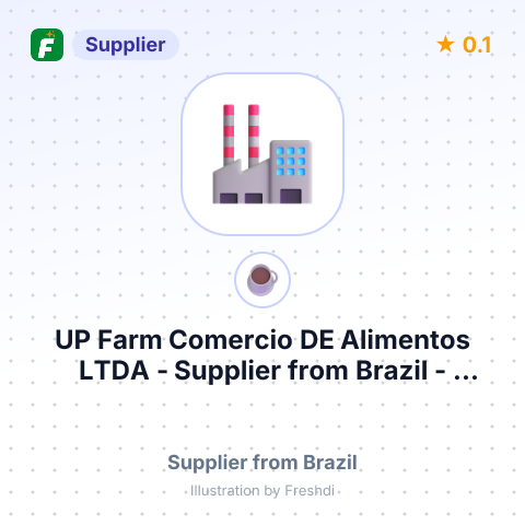 UP Farm Comercio DE Alimentos LTDA  – summary card, no photo uploaded yet