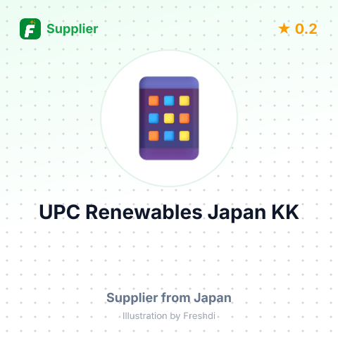 UPC Renewables Japan KK – summary card, no photo uploaded yet