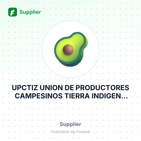 UPCTIZ UNION DE PRODUCTORES CAMPESINOS TIERRA INDIGENA ZAPOTECA S.P.R. DE R.L. – summary card, no photo uploaded yet