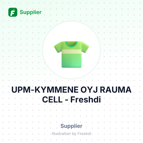 UPM-KYMMENE OYJ RAUMA CELL – summary card, no photo uploaded yet