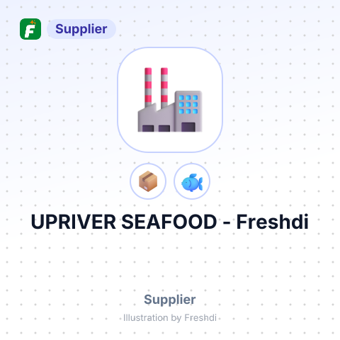 UPRIVER SEAFOOD – summary card, no photo uploaded yet