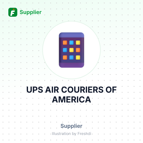 UPS AIR COURIERS OF AMERICA – summary card, no photo uploaded yet