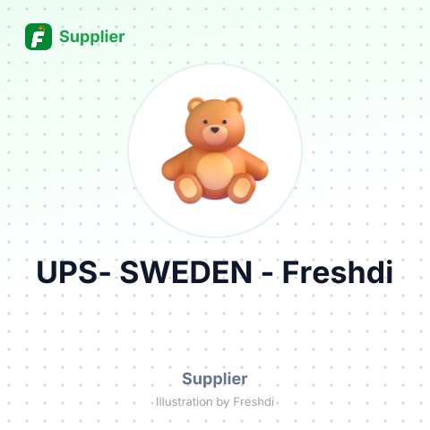 UPS- SWEDEN – summary card, no photo uploaded yet
