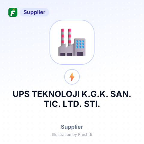 UPS TEKNOLOJI K.G.K. SAN. TIC. LTD. STI. – summary card, no photo uploaded yet