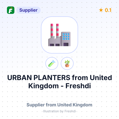 URBAN PLANTERS – summary card, no photo uploaded yet