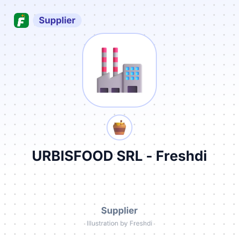 URBISFOOD SRL – summary card, no photo uploaded yet