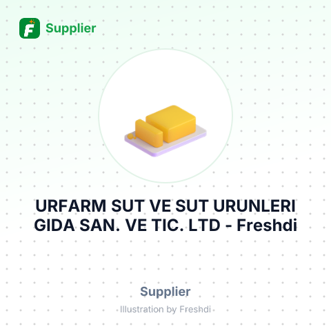 URFARM SUT VE SUT URUNLERI GIDA SAN. VE TIC. LTD – summary card, no photo uploaded yet