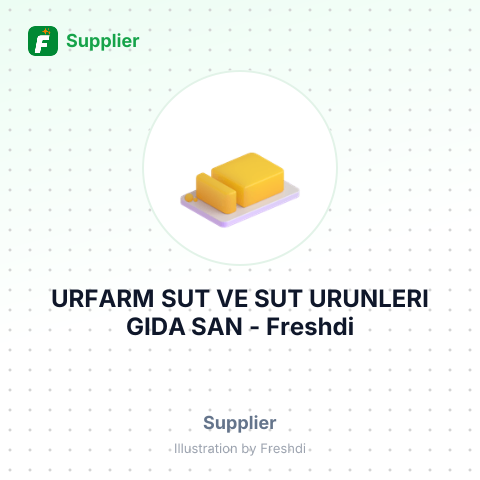 URFARM SUT VE SUT URUNLERI GIDA SAN – summary card, no photo uploaded yet