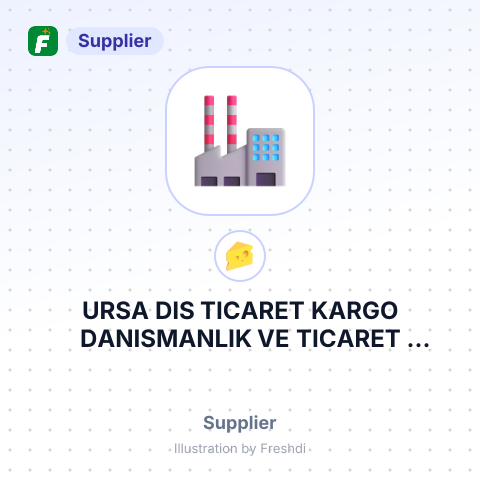 URSA DIS TICARET KARGO DANISMANLIK VE TICARET MERDIVENKOY MAH – summary card, no photo uploaded yet