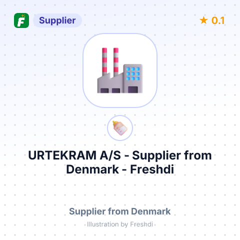 URTEKRAM A/S – summary card, no photo uploaded yet