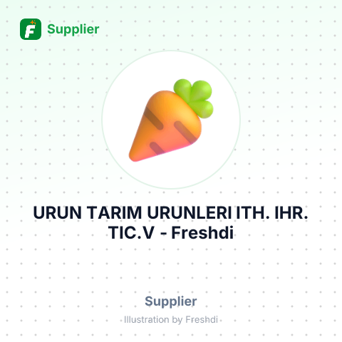 URUN TARIM URUNLERI ITH. IHR. TIC.V – summary card, no photo uploaded yet
