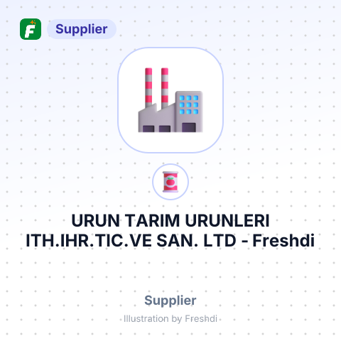 URUN TARIM URUNLERI ITH.IHR.TIC.VE SAN. LTD – summary card, no photo uploaded yet