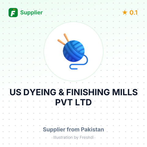 US DYEING & FINISHING MILLS PVT LTD – summary card, no photo uploaded yet