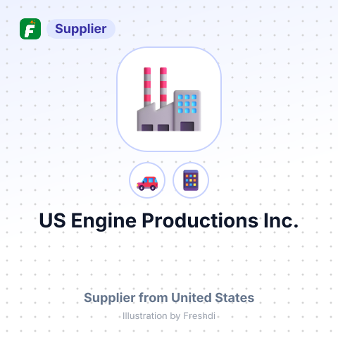 US Engine Productions Inc. – summary card, no photo uploaded yet