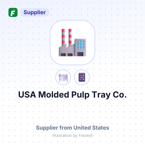 USA Molded Pulp Tray Co. – summary card, no photo uploaded yet