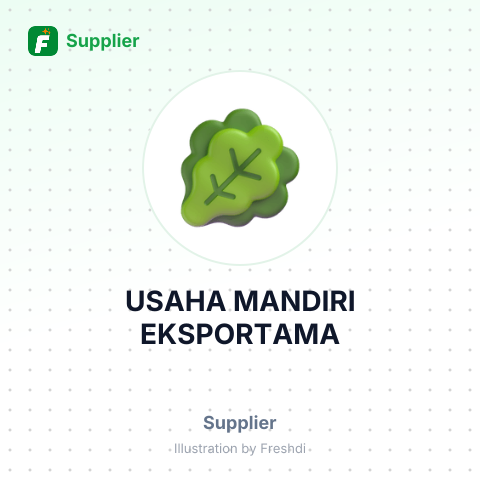 USAHA MANDIRI EKSPORTAMA – summary card, no photo uploaded yet
