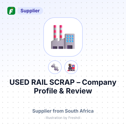 USED RAIL SCRAP – summary card, no photo uploaded yet
