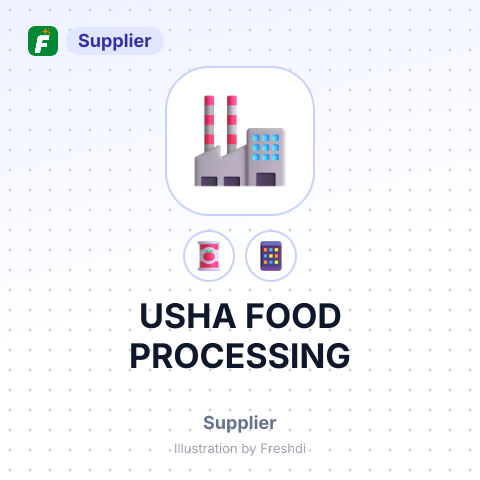USHA FOOD PROCESSING – summary card, no photo uploaded yet