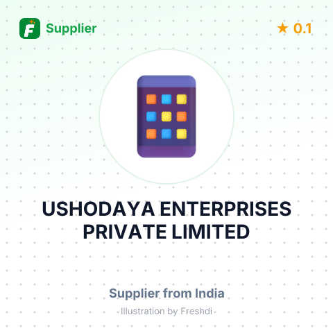 USHODAYA ENTERPRISES PRIVATE LIMITED – summary card, no photo uploaded yet