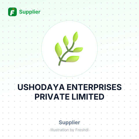 USHODAYA ENTERPRISES PRIVATE LIMITED – summary card, no photo uploaded yet