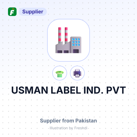 USMAN LABEL IND. PVT – summary card, no photo uploaded yet