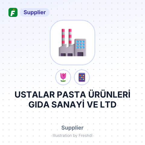 USTALAR PASTA ÜRÜNLERİ GIDA SANAYİ VE LTD – summary card, no photo uploaded yet