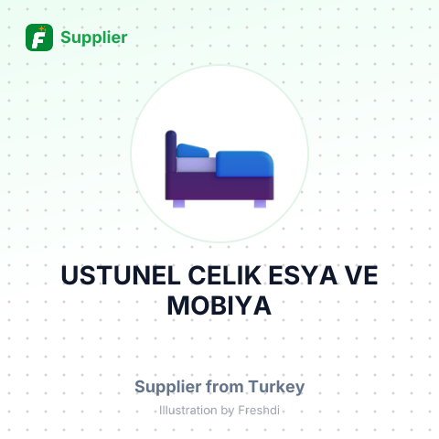 USTUNEL CELIK ESYA VE MOBIYA – summary card, no photo uploaded yet
