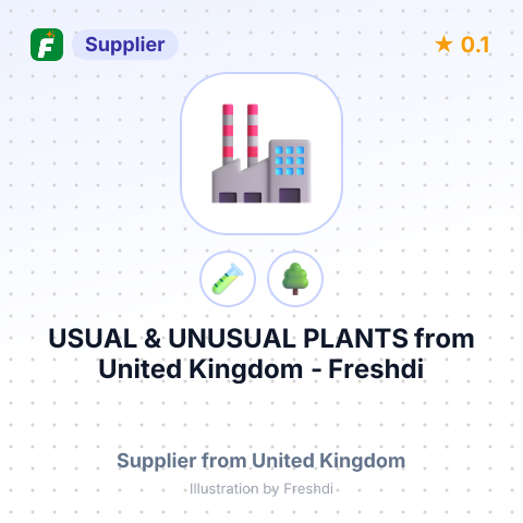 USUAL & UNUSUAL PLANTS – summary card, no photo uploaded yet