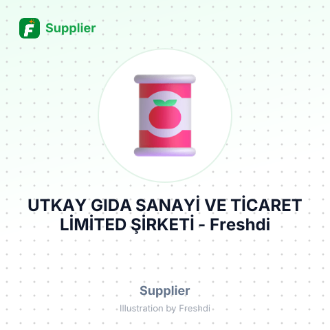 UTKAY GIDA SANAYİ VE TİCARET LİMİTED ŞİRKETİ – summary card, no photo uploaded yet