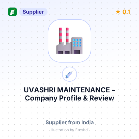 UVASHRI MAINTENANCE – summary card, no photo uploaded yet