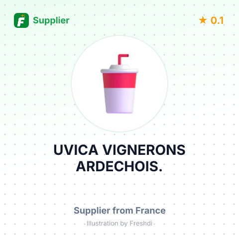 UVICA VIGNERONS ARDECHOIS. – summary card, no photo uploaded yet