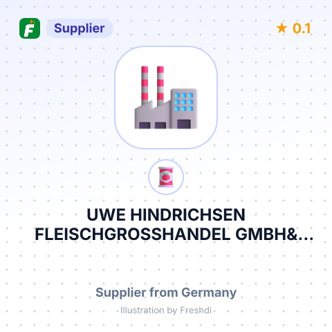 UWE HINDRICHSEN FLEISCHGROSSHANDEL GMBH& CO. KG – summary card, no photo uploaded yet