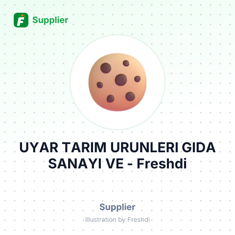 UYAR TARIM URUNLERI GIDA SANAYI VE – summary card, no photo uploaded yet