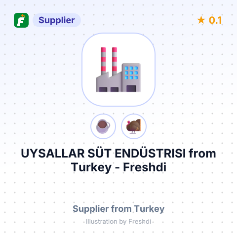 UYSALLAR SÜT ENDÜSTRISI – summary card, no photo uploaded yet