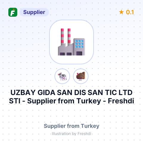 UZBAY GIDA SAN DIS SAN TIC LTD STI – summary card, no photo uploaded yet
