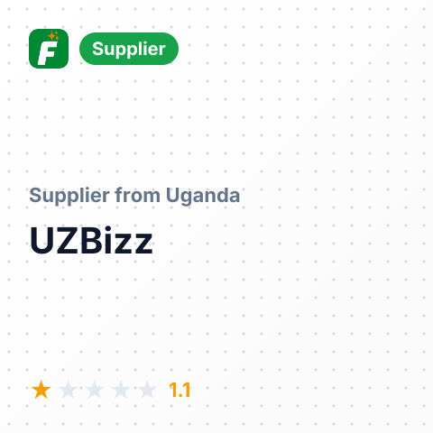 UZBizz – summary card, no photo uploaded yet