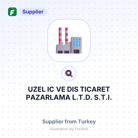 UZEL IC VE DIS TICARET PAZARLAMA L.T.D. S.T.I. – summary card, no photo uploaded yet