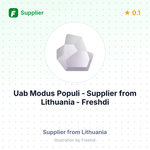 Uab Modus Populi  – summary card, no photo uploaded yet