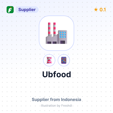 Ubfood  – summary card, no photo uploaded yet