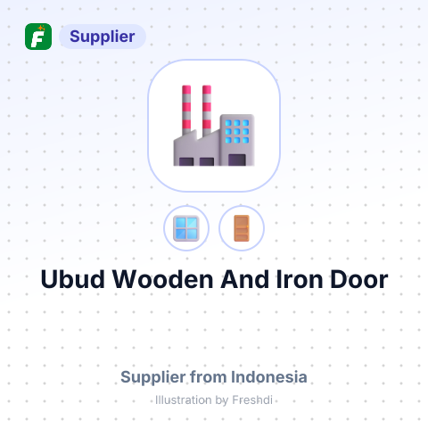 Ubud Wooden And Iron Door – summary card, no photo uploaded yet