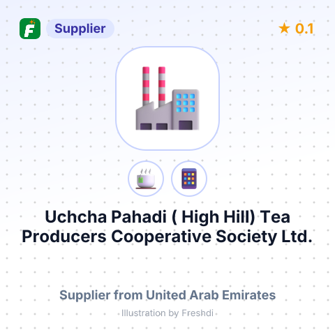 Uchcha Pahadi ( High Hill) Tea Producers Cooperative Society Ltd.  – summary card, no photo uploaded yet