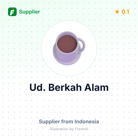 Ud. Berkah Alam  – summary card, no photo uploaded yet