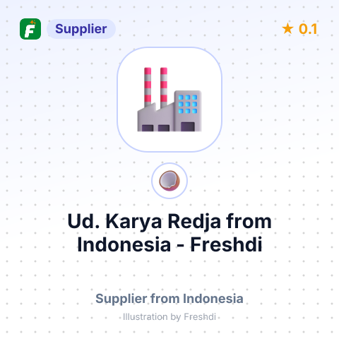 Ud. Karya Redja  – summary card, no photo uploaded yet