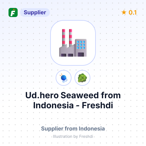 Ud.hero Seaweed  – summary card, no photo uploaded yet