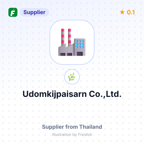 Udomkijpaisarn Co.,Ltd.  – summary card, no photo uploaded yet