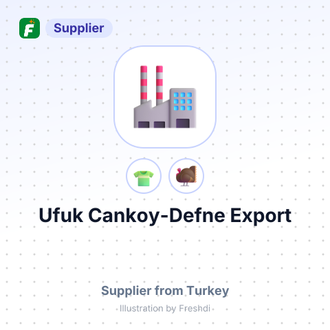 Ufuk Cankoy-Defne Export – summary card, no photo uploaded yet