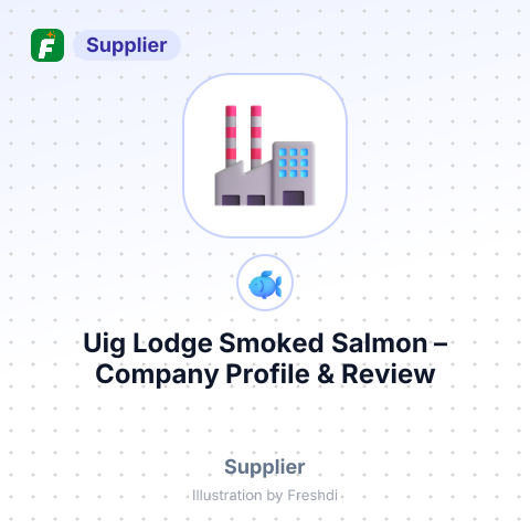 Uig Lodge Smoked Salmon – summary card, no photo uploaded yet